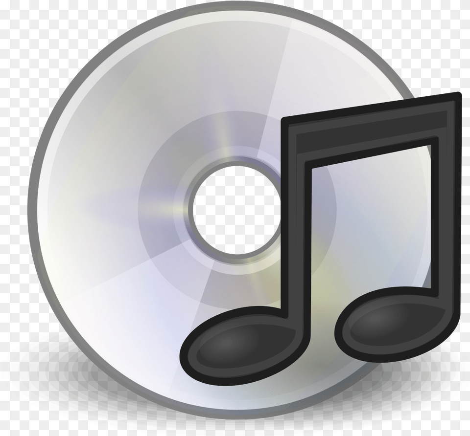 Filemusic Iconsvg Wikimedia Commons Music Icon, Disk, Dvd Png Image