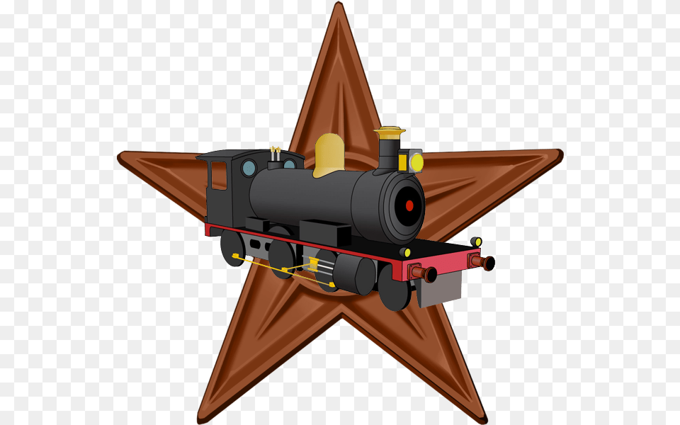 Fileoriginal Barnstar Trainpng Wikipedia Video Game, Aircraft, Airplane, Transportation, Vehicle Png