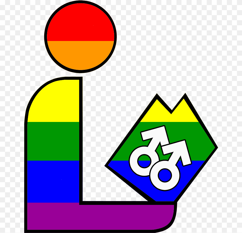 Filepride Homosexual Rainbow Library Logopng Wikimedia Biromantic Homosexual, Symbol, Text, Number Free Png