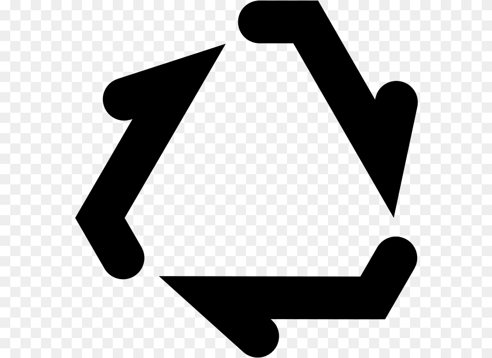 Filerok Recycling Symbol Korean Recycle Symbol Vector, Gray Free Png Download