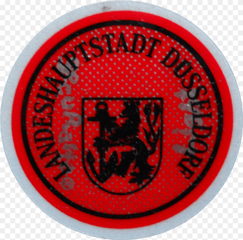 Filerote Kfz Zulassungsplakette Landeshauptstadt Dsseldorf Nypd Detective Bureau Logo, Symbol, Emblem Free Transparent Png