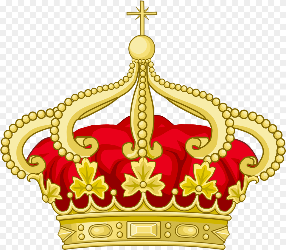 Fileroyal Crown Of Portugalsvg Wikimedia Commons Kingdom Of Portugal Coat Of Arms, Accessories, Jewelry Free Png