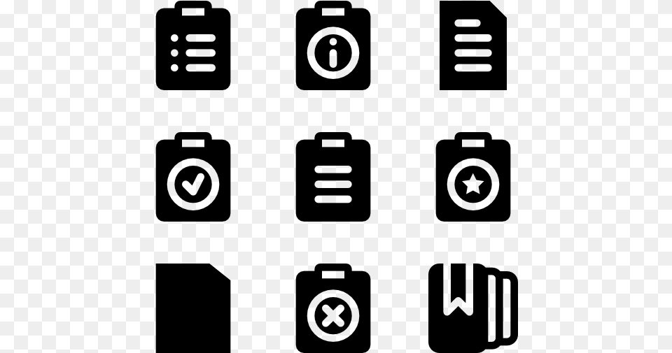 Files Amp Folders Transparent Background Social Icons, Gray Png Image