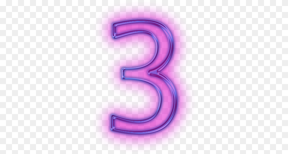 Files Transparent Background Purple Neon Number, Light, Text, Symbol, Disk Png