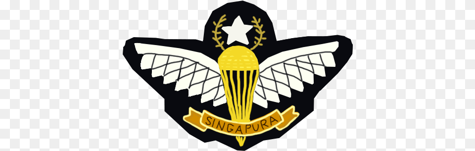 Filesaf Parachute Masterpng Wikimedia Commons Emblem, Logo, Symbol, Badge Png Image