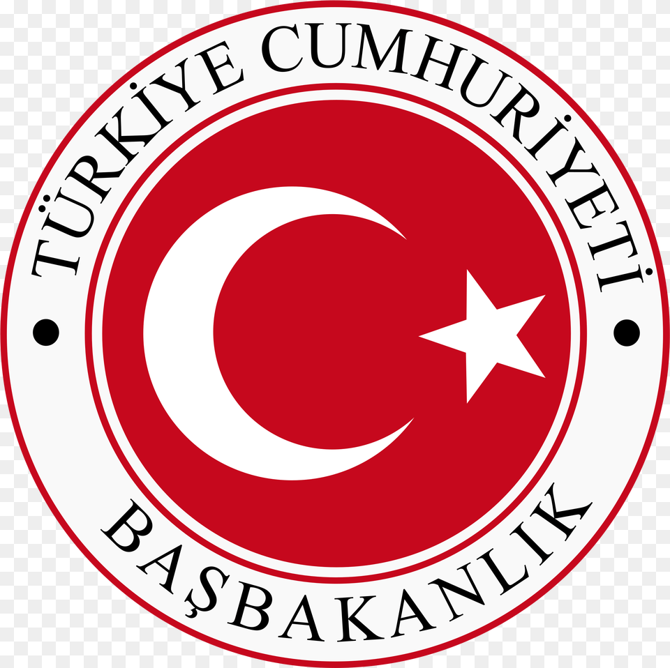 Fileseal Of Prime Ministry The Republic Turkeysvg Circle, Logo, Emblem, Symbol Free Transparent Png