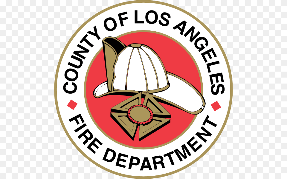 Fileseal Of The Los Angeles County Fire Departmentpng Los Angeles County Fire Department, Logo, Clothing, Hat, Badge Png Image