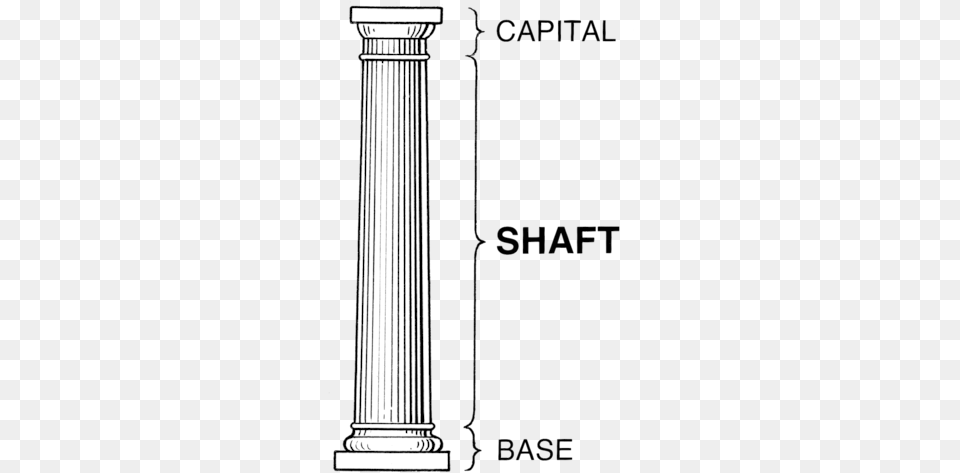 Fileshaft Columnspsfpng Wikimedia Commons Cylinder, Architecture, Pillar Free Transparent Png