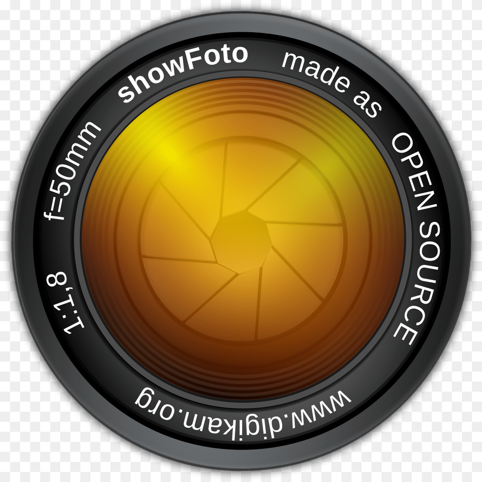 Fileshowfoto Iconsvg Wikimedia Commons Gold Camera Lens, Electronics, Camera Lens Png
