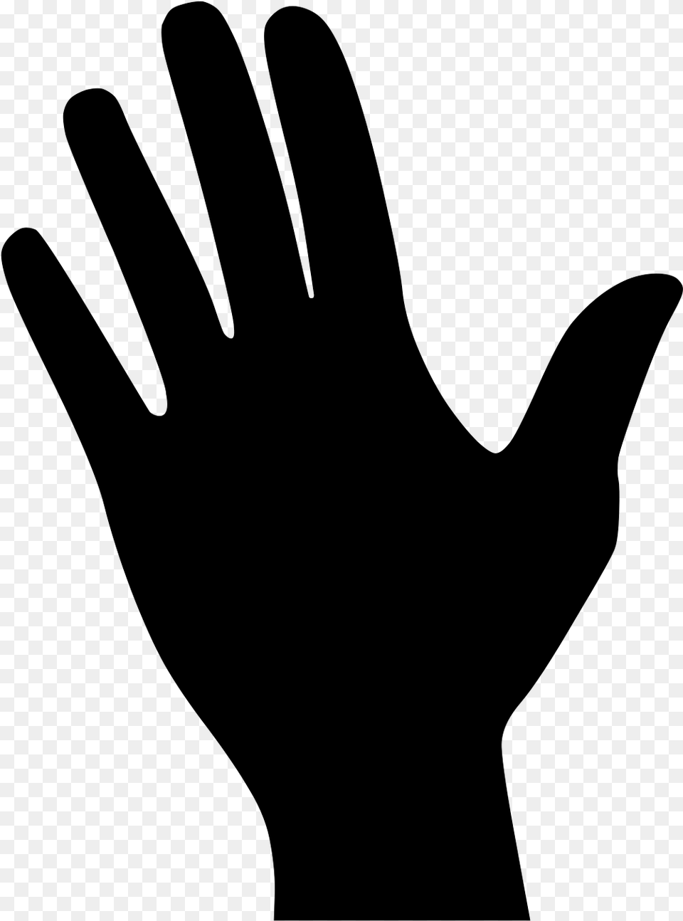 Filesilhouette Hand Hand Silhouette, Gray Png
