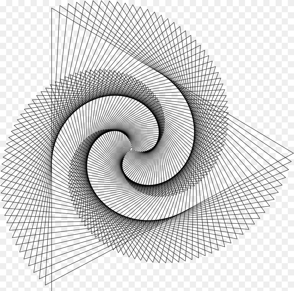 Fileturtle Graphics Spiral, Gray Free Png