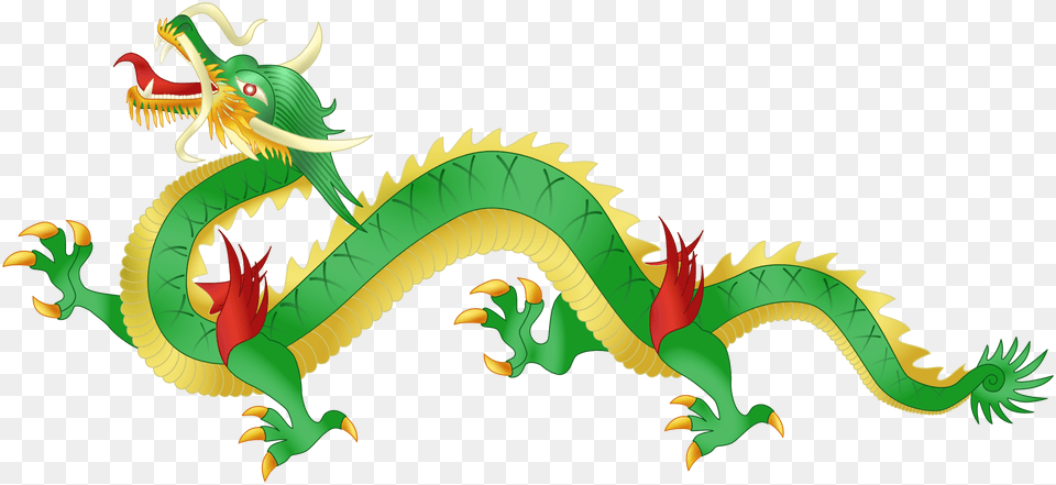 Filevietnamese Dragon Greensvg Wikimedia Commons Vietnamese Dragon, Animal, Dinosaur, Reptile Free Transparent Png