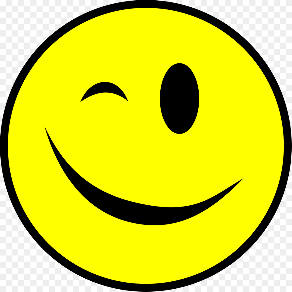 Filewinking Smiley Yellow Simple Happy Smile, Logo, Astronomy, Moon, Nature Free Transparent Png