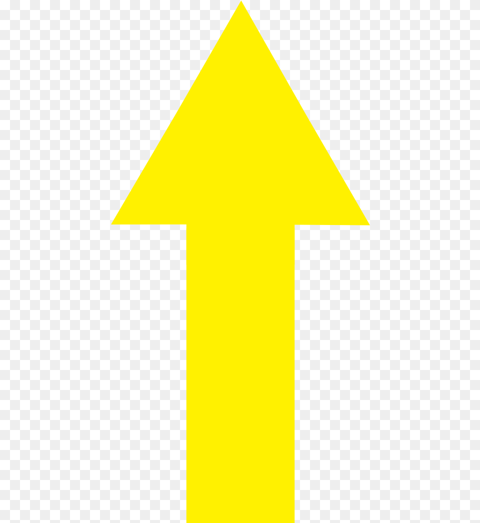 Fileyellow Arrow Uppng Wikimedia Commons Transparent Background Yellow Arrow, Symbol, Sign Png Image