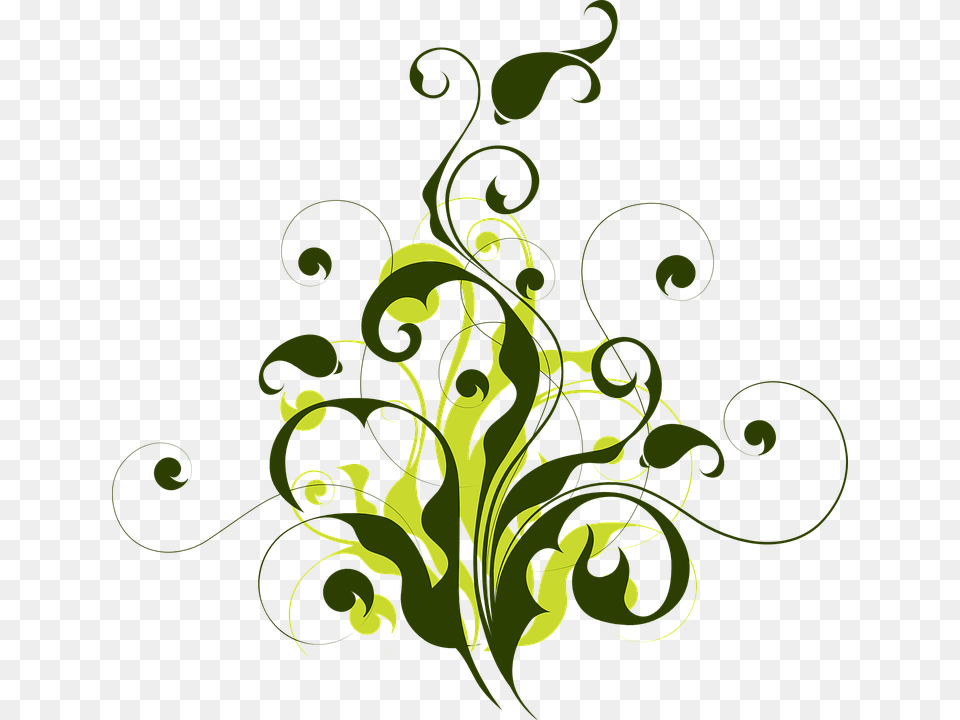 Filigree, Art, Floral Design, Graphics, Green Free Transparent Png