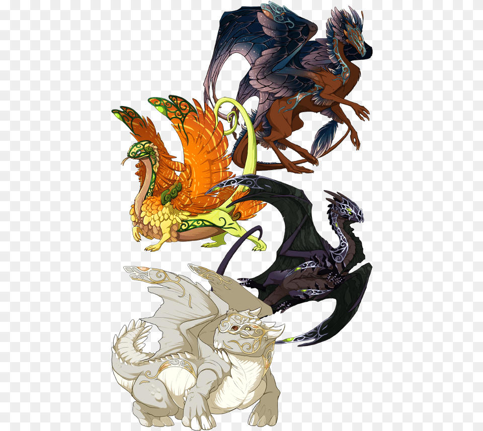 Filigree A New Tertiary Gene Announcements U0026 News Filigree Gene Flight Rising, Dragon, Baby, Person Free Transparent Png