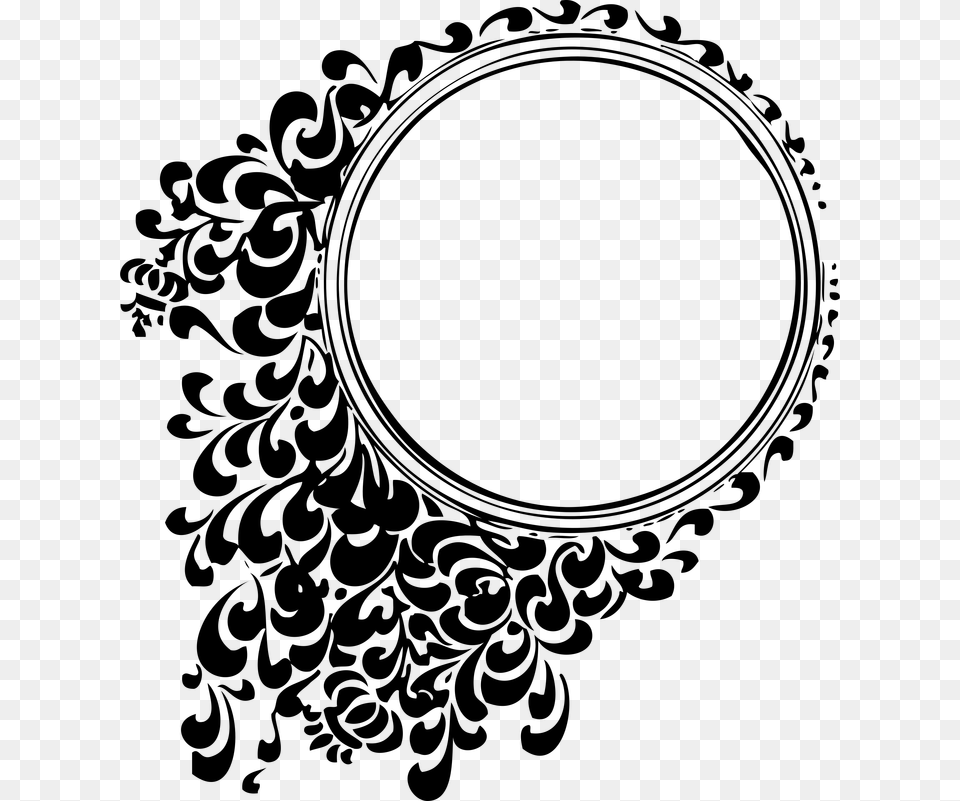 Filigree Frames Frame Clip Art Free Line Art Design, Oval, Pattern, Floral Design, Graphics Png Image