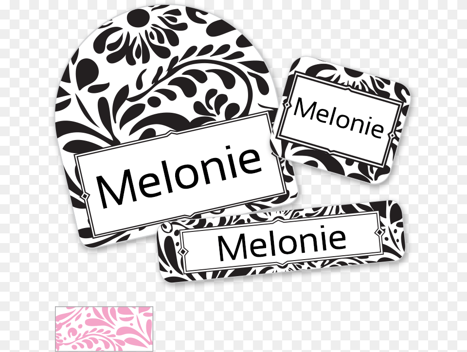 Filigree Labels For School Tweens, Sticker, Stencil, License Plate, Transportation Free Transparent Png