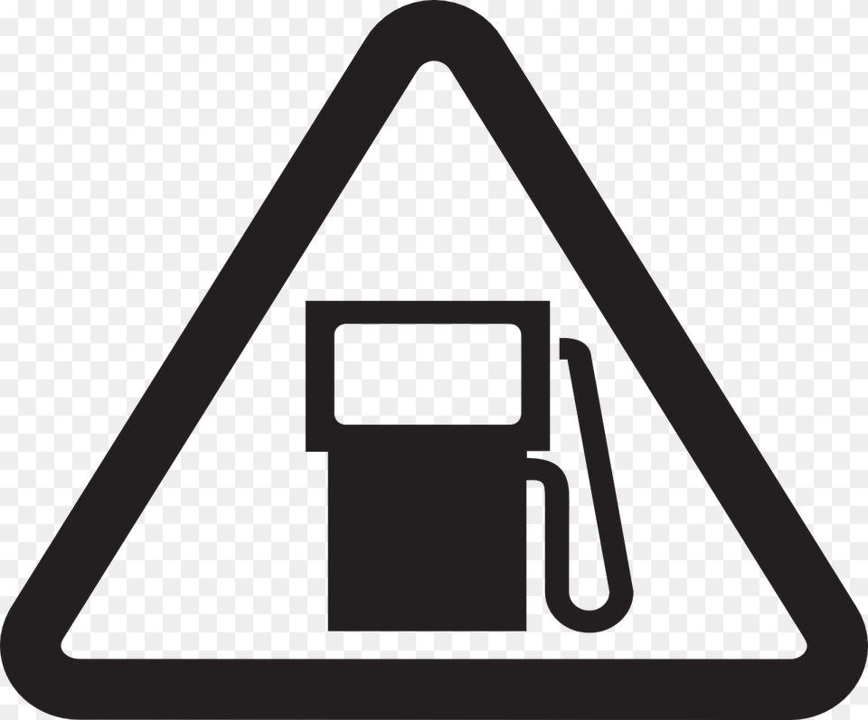 Fill It Up Sign, Triangle, Symbol Free Png