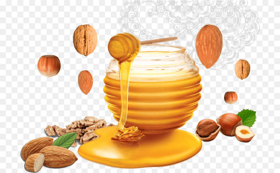 Filling Honey Jars, Food, Produce, Nut, Plant Free Png