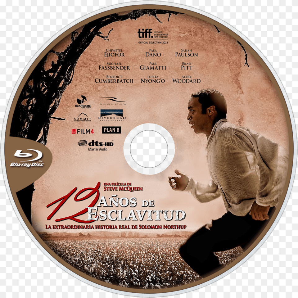 Film 12 Years A Slave, Disk, Dvd, Adult, Male Free Png Download