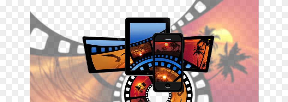 Film Electronics, Phone, Mobile Phone, Art Png Image