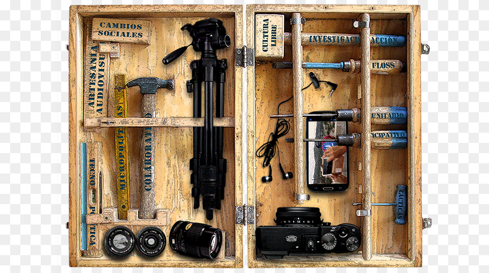 Film Camera, Tool, Device, Hammer, Box Free Png Download