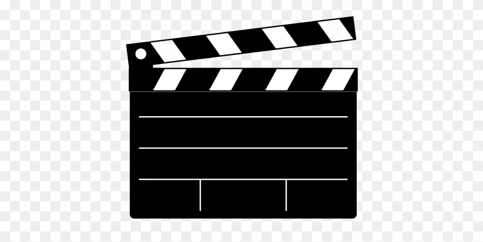 Film Clipart Black And White Productions, Clapperboard Free Png Download