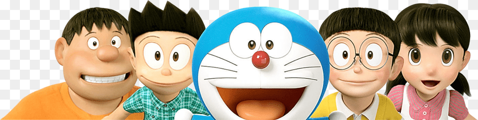 Film Doraemon Stand By Me Cartoons Film Doraemon Stand By Me, Doll, Toy, Boy, Child Free Transparent Png