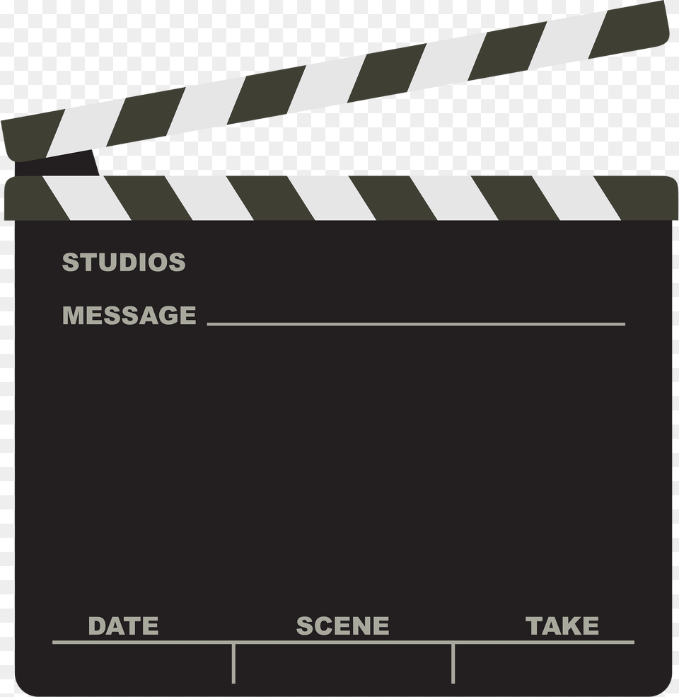 Film Equipment Clipart, Fence, Clapperboard, Text Free Png