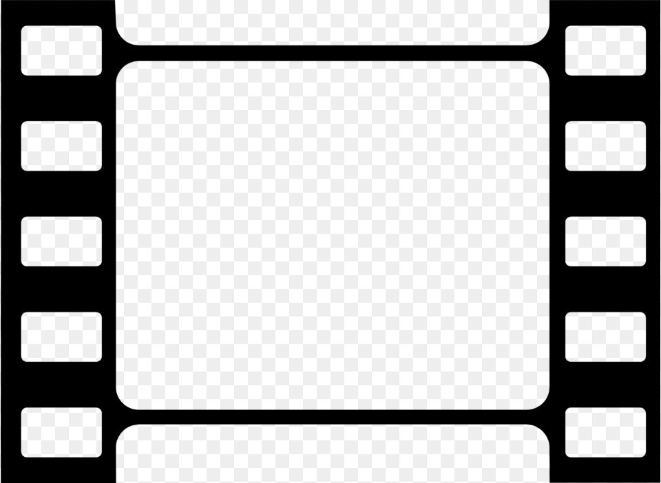 Film Frame Transparent Background, Gray Free Png