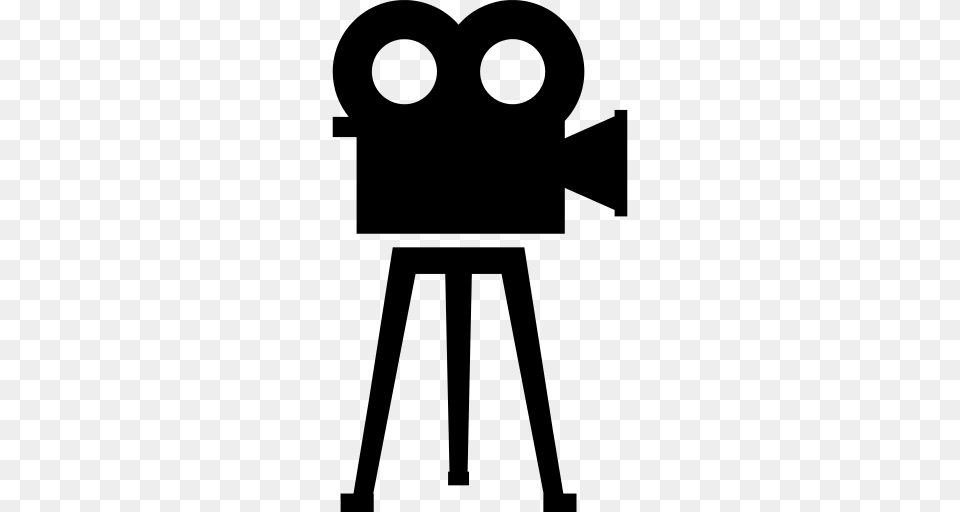 Film Icon, Gray Free Transparent Png
