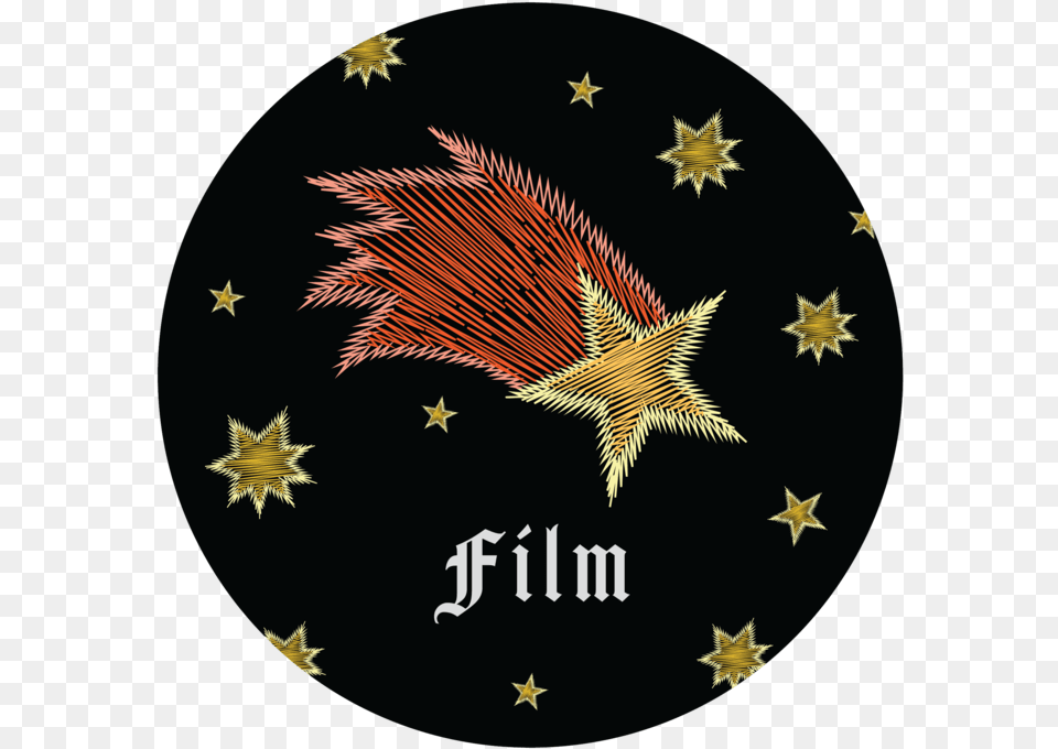 Film Icon Emblem, Star Symbol, Symbol, Nature, Night Png