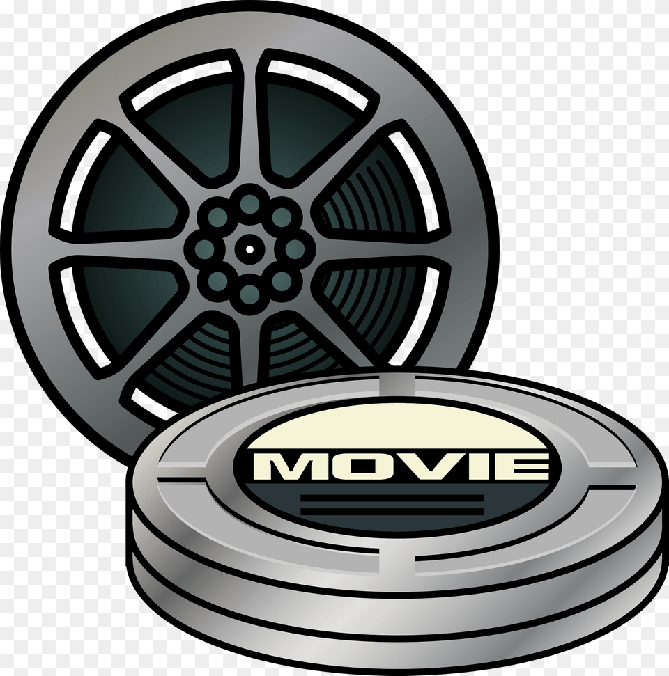 Film Movie Clipart, Reel, Wheel, Machine, Bulldozer Free Png Download