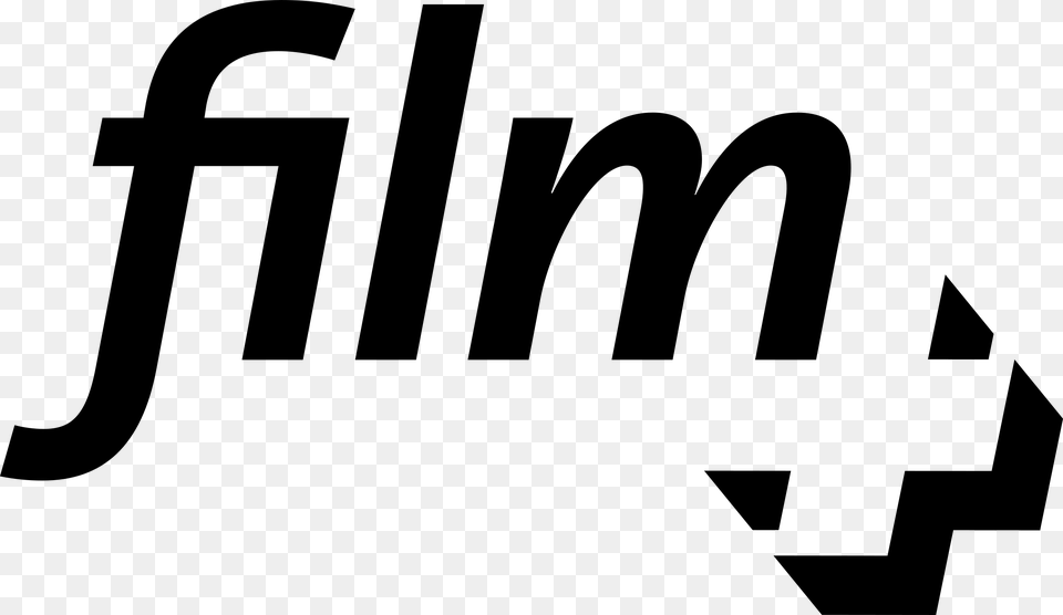 Film Plus Logo Film, Gray Png