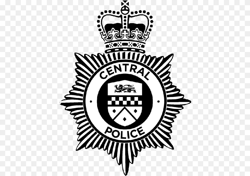 Film Police Uk British Transport Police Crest, Badge, Emblem, Logo, Symbol Free Transparent Png