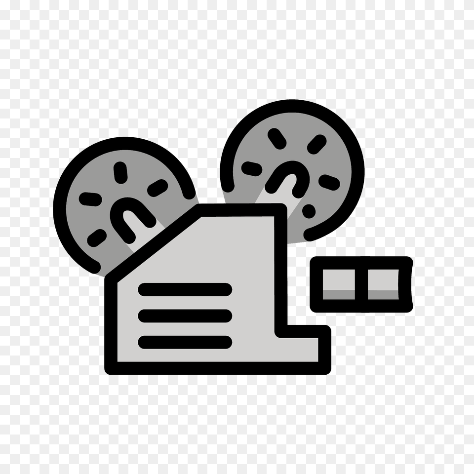 Film Projector Emoji Clipart, Reel, Electronics Png
