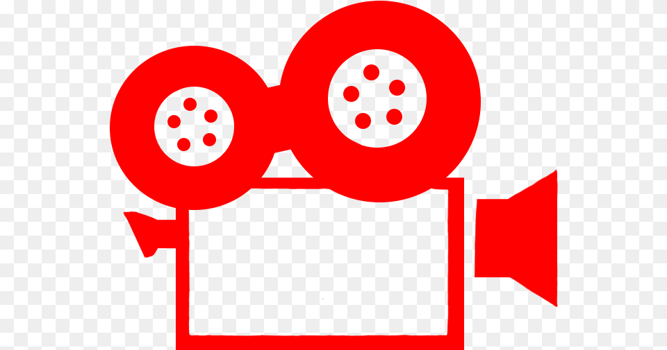 Film Red Film Background Old Video Camera Clipart, Person, Electronics, Phone Free Png