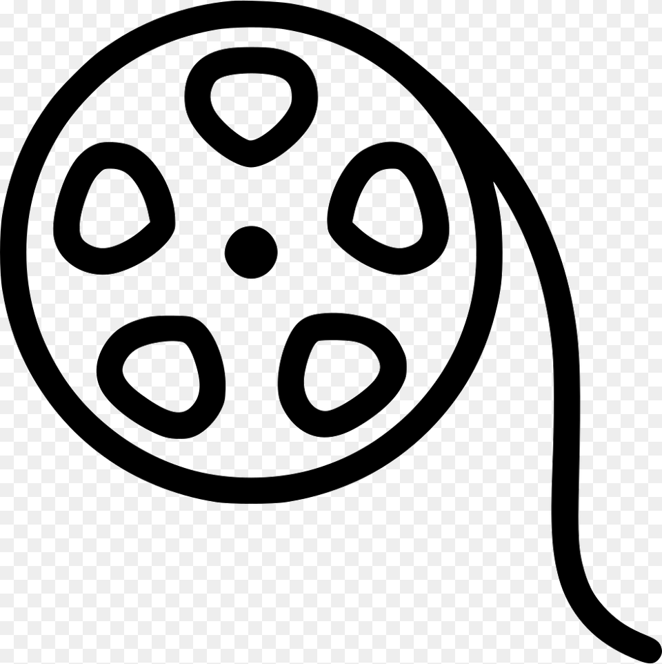 Film Reel, Stencil Png