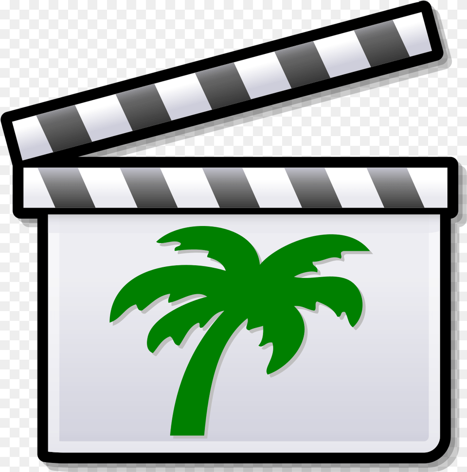 Film Reel File Palm Tree, Plant, Tree, Clapperboard Free Png Download