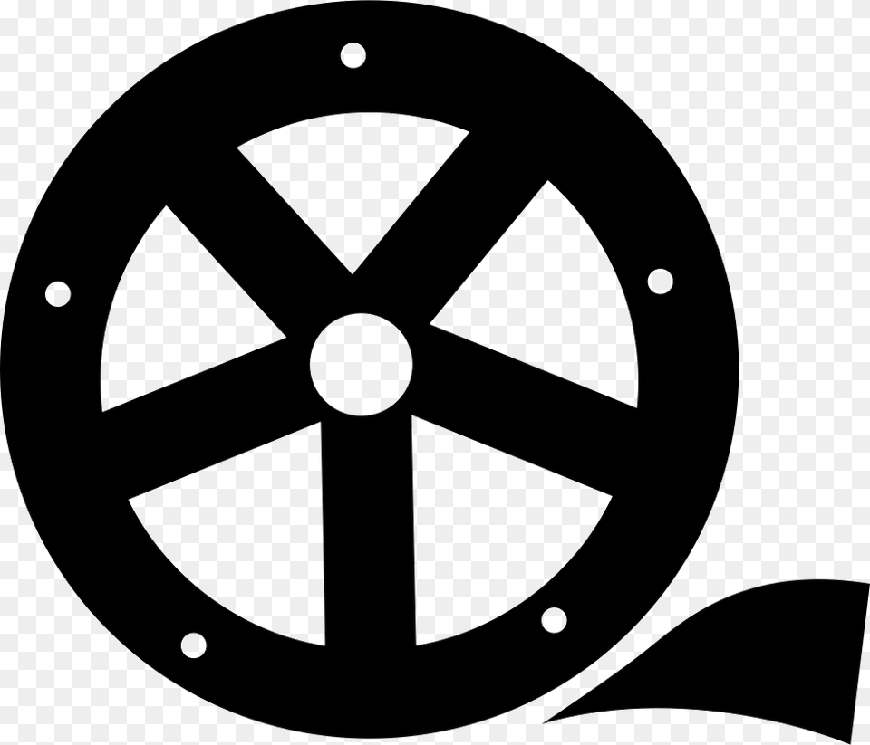 Film Reel Reel, Wheel, Machine, Spoke, Symbol Png