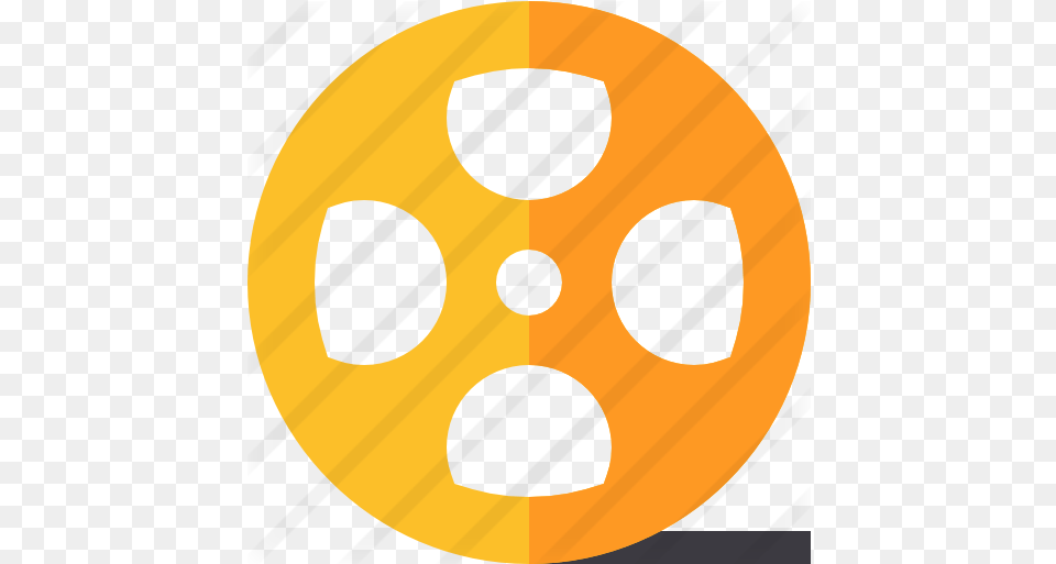 Film Roll Circle, Reel, Vehicle, Transportation, Tire Free Transparent Png