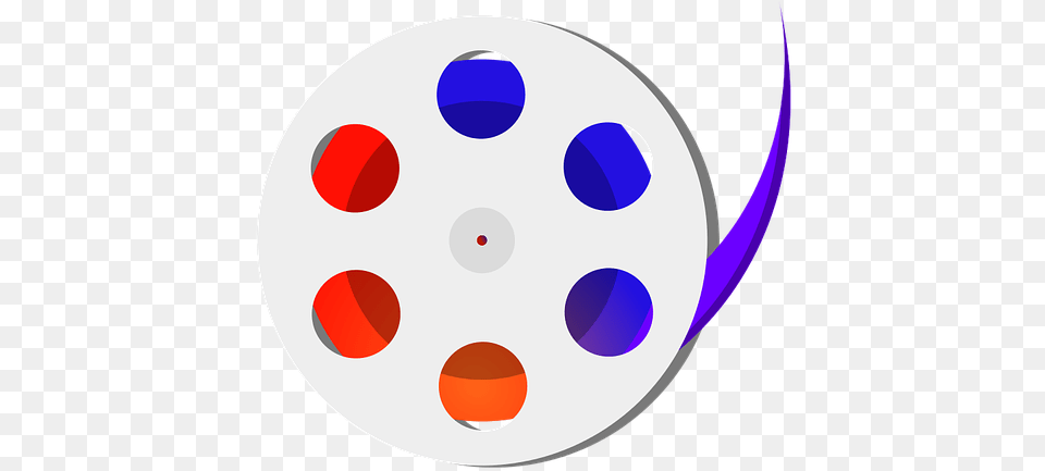 Film Roll Video Vector Graphic On Pixabay Film, Sphere, Disk, Reel Free Png Download