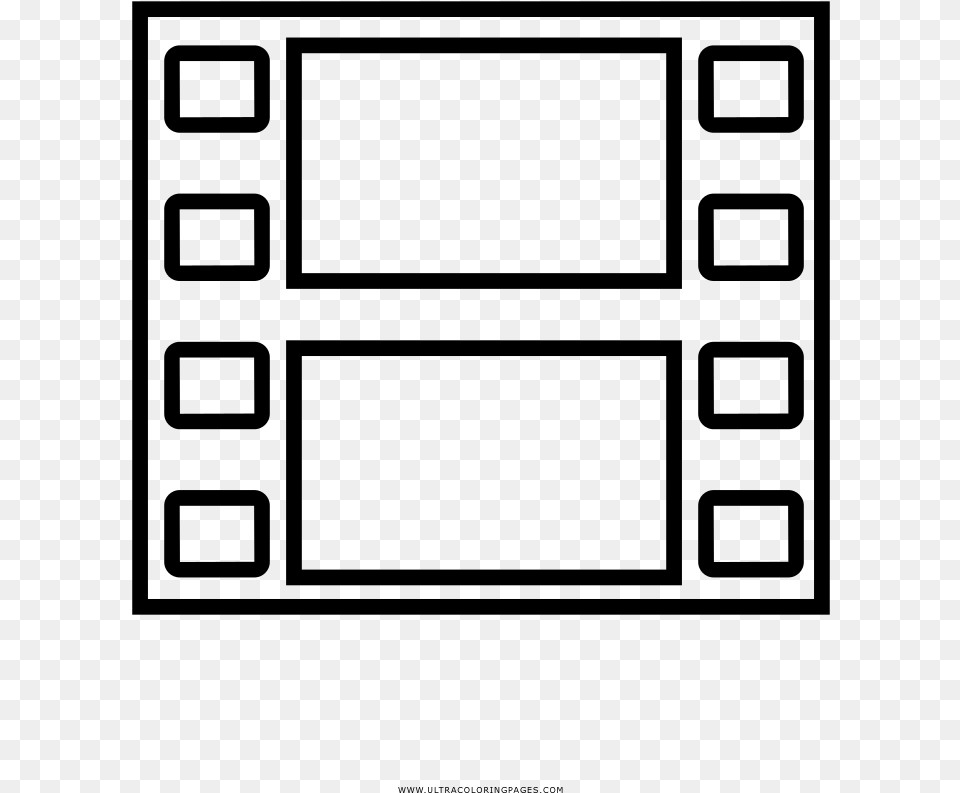 Film Strip Coloring, Gray Png