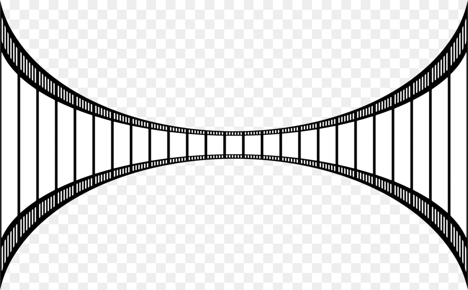 Film Strip Transparent, Bridge, Suspension Bridge, Racket Png Image