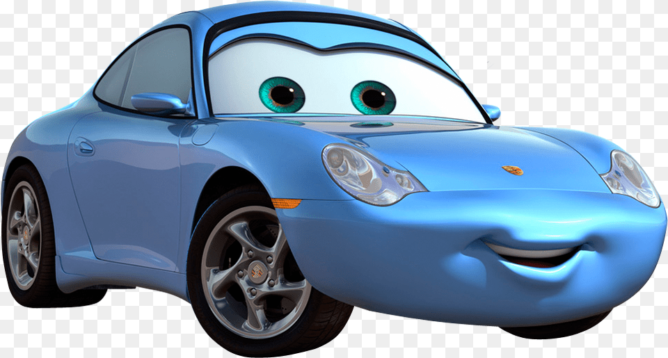 Filme Carros Sally 01 Personagens Disney Cars Clipart, Alloy Wheel, Vehicle, Transportation, Tire Png