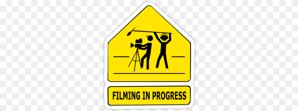 Filming 2016 10 10 Quiet Please Filming In Progress Sign, Photography, Symbol, Road Sign Free Png Download