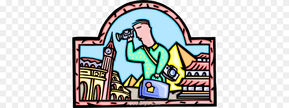 Filming Video While On Vacation Royalty Vector Clip Art, Photography, Person, Face, Head Png