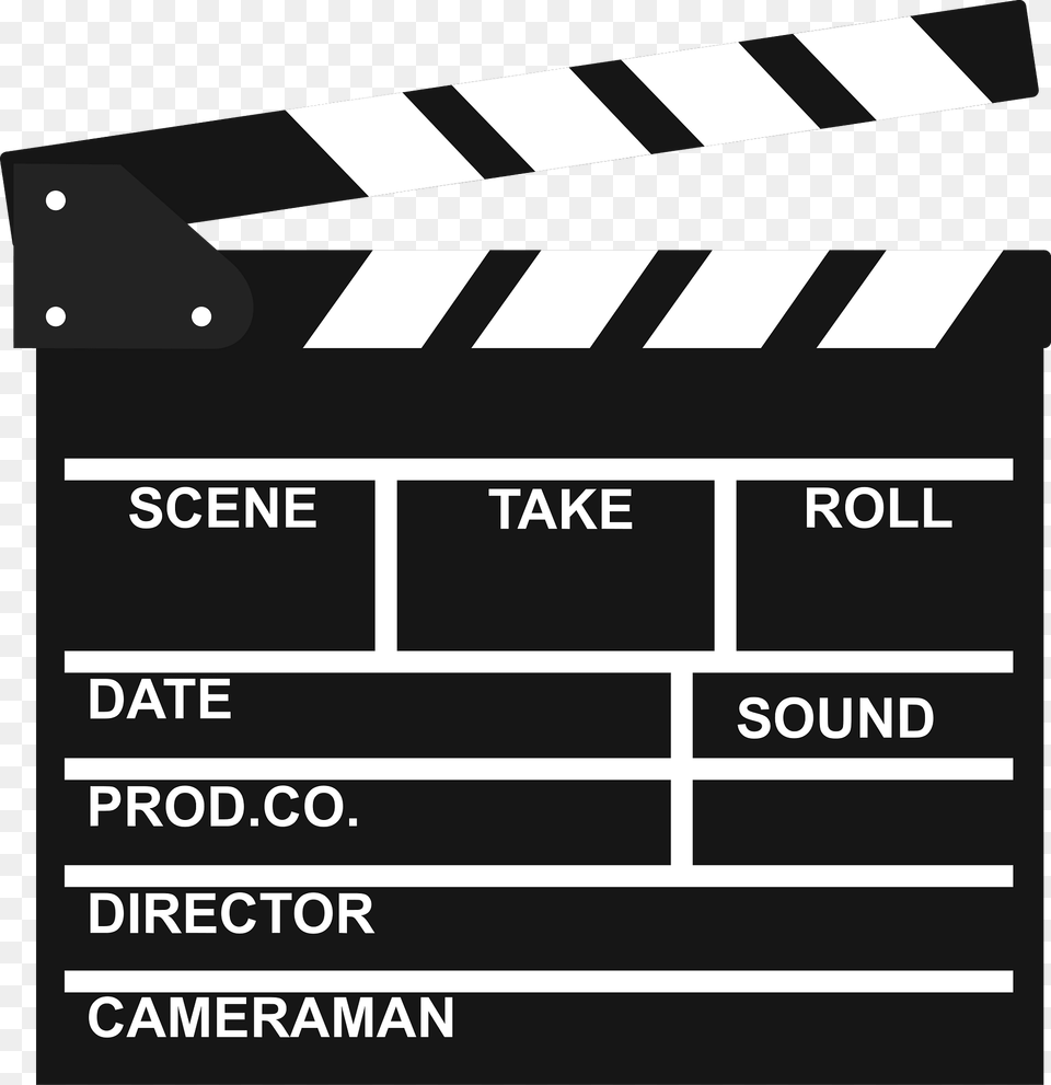 Filmklappe Clipart, Clapperboard Free Transparent Png