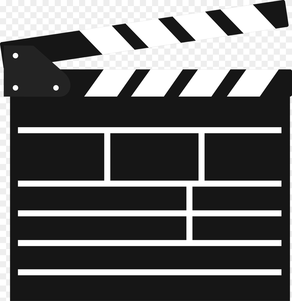 Filmklappe Clipart, Clapperboard Png